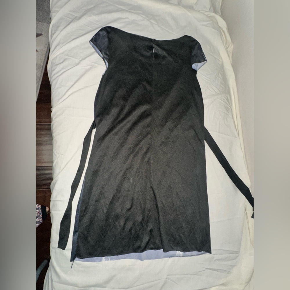 Women’s Skeleton Dress - Black and White - Picture 8 of 15